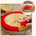 thumbnail image 3 of [3 Pack] Cuisinish Pie Crust Shield - Adjustable 8-11 inch Silicone Pie Crust Protector, Reusable Pie Shield for Baking, Prevents Over-Browning, Essential Kitchen Tool, 3 of 4