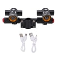 thumbnail image 1 of Faro delantero para manillar de patinete, faros dobles T6 de alto brillo para niños, luz lateral delantera para la serie Xiaomi M365, 1 of 14