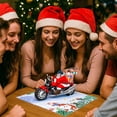 thumbnail image 5 of Santa Claus Riding Motorcycle 3D Pop Up Greeting Card, 5 of 11