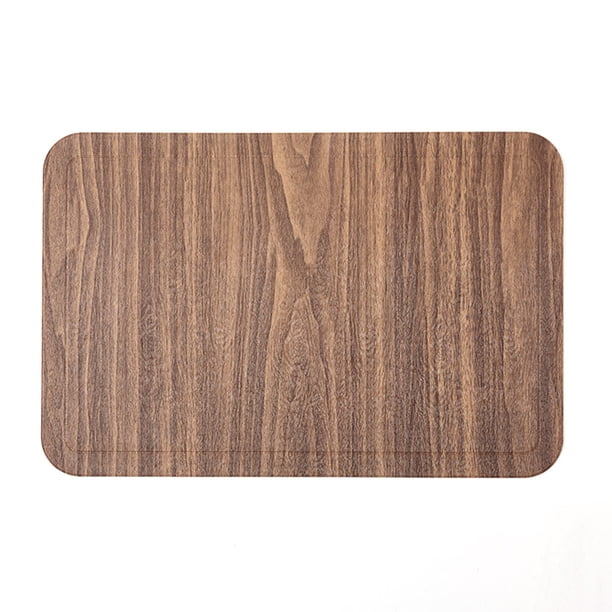 Naiovety Tapete de de cuero PU, mantel individual, posavasos, aislamiento impermeable, a prueba de aceite, lavable, antideslizante para Type2 NO2