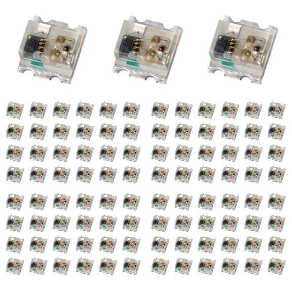 400PCS DC5V WS2812 2020 LED Chip Mini SMD Addressable Digital RGB Full Color LED Chip Pixels for Screen