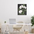 thumbnail image 3 of Stupell Industries Transitional White Over Black Floral Canvas Art, 16 x 20, by Lucille Price, 3 of 8