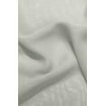 thumbnail image 3 of 2 Panel Sheer solid curtain with grommets 108"total width by 84" Long panels patio door Ruby Silver/greenish, 3 of 3