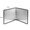 thumbnail image 1 of Kitchen Anti Oil Splatter Shield Guard Anti-Splash Block Stainless Steel Baffle, 1 of 8