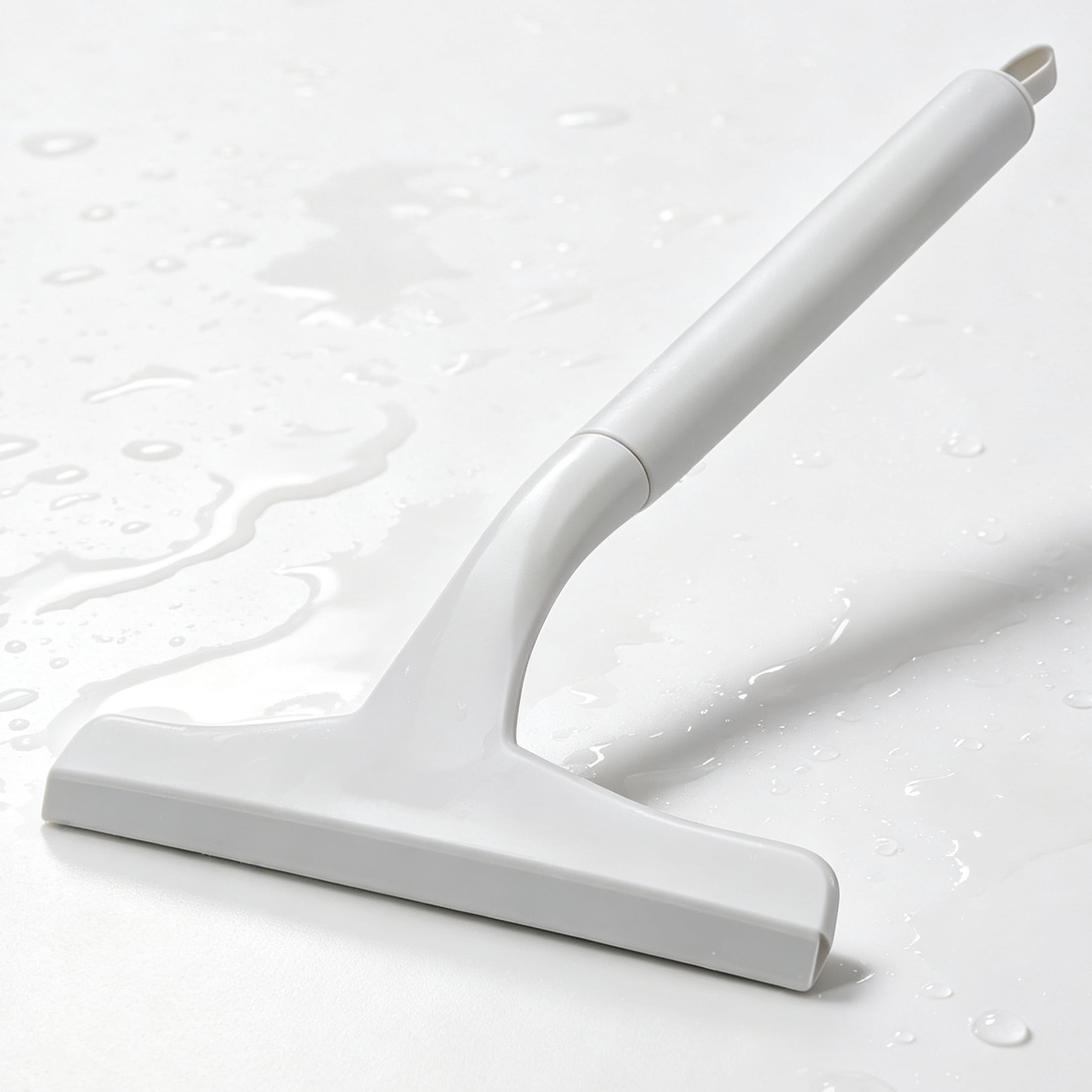 Squeegee for Shower Glass Door Silicone Shower Squeegee for Glass Doors All-Purpose Window Squeegee for Tile Shower Walls, Sink, Mirror, Bathroom, Car Window Cleaning