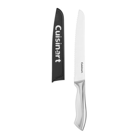 Cuisinart Classic Stainless Steel 8” Bread Knife with Blade Guard