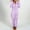 Purple, variant on Wensltd Womens Fleece Pajamas Jumpsuit Warm Sleepwear One Piece Zipper Loungewear