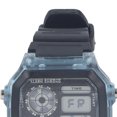 thumbnail image 3 of Yajisi Men's Electronic Sports Watch Waterproof Digital Wristwatch Luminous Alarm Transparent Blue, 11.42 inches / 29 cm, 3 of 9
