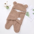 thumbnail image 1 of Baby Gifts for Newborn Boys Baby Swaddle Blanket Wrap Cute Newborn Sleeping Bear Soft Wearable Swaddling Receiving Blanket Plush Ideal for Infant Baby Boys Girls Newborn Baby Boy Clothes, 1 of 9
