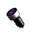 thumbnail image 2 of Inteprter de pantalla de dígitos para teléfono móvil de coche, medidor de voltaje, adaptador de carga USB portátil para accesorios de enchufe Teléfono y Comunicación Oro negro, 2 of 6