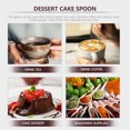 thumbnail image 1 of BESTYASH Long Handled Dessert Spoons 5Pcs Assorted Color For Meal Serving, 1 of 8
