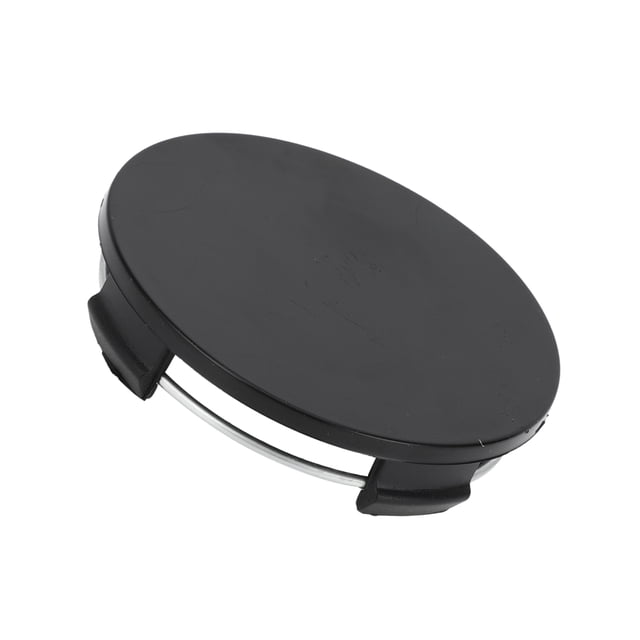 Tapa de centro de rueda Unique Bargains, tapa de cubo, tapa de centro de llanta, diámetro: 65 mm/2.56" 1 pieza negra universal