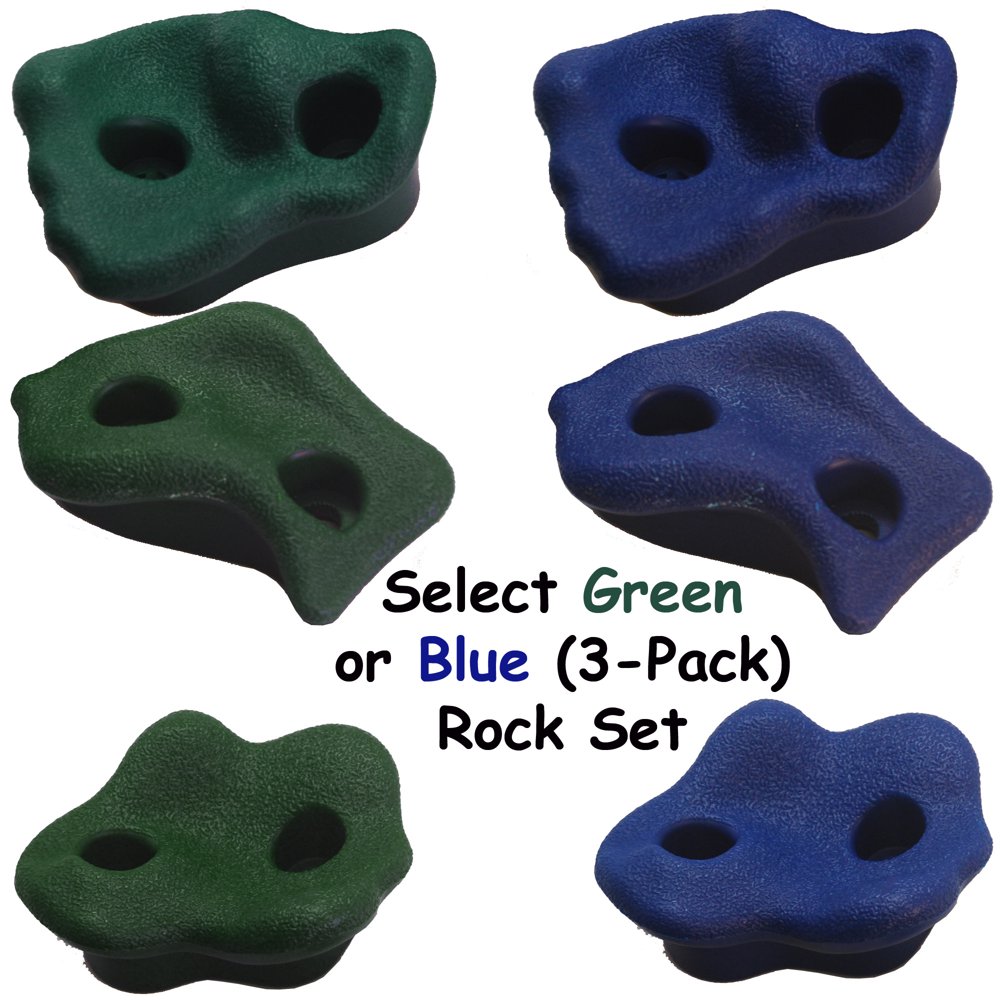 Playkids Rock Holds (Medium) for Swing Set Playground Rock Wall Rock