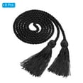 thumbnail image 3 of 67inch Graduation Honor Cords, 8Pcs Graduation Cords Tassel Graduation Ropes Bright Color DIY, Black, 3 of 5