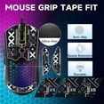 thumbnail image 3 of M5 RGB Lightweight Wired Gaming Mouse with 12000 DPI 6 Programmed Buttons,65G Honeycomb Shell,Ultralight Ultraweave Cable,Pixart 3325 Optical Sensor Gamer Mice(Black), 3 of 8
