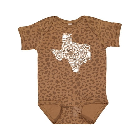 

Inktastic Texas Silhouette Mandala Gift Baby Boy or Baby Girl Bodysuit