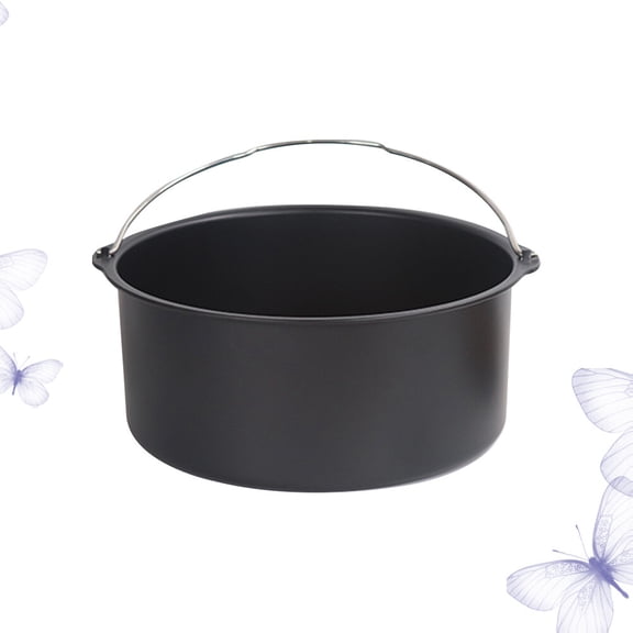 FELTECHELECTR 1Set Frying Pot With Deep Fry Basket for Stove Use by Home Users and Chefs