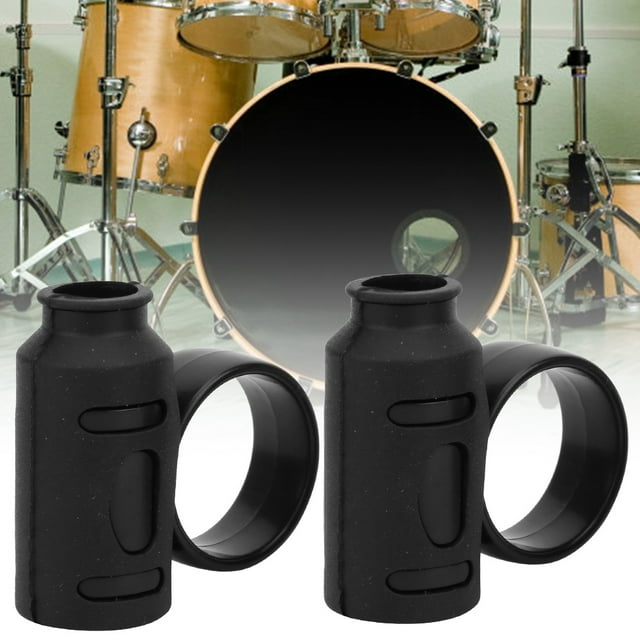 Baguette Auxiliaire, Outil de Rotation de Tambour en Silicone, pour Tambour