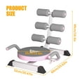 thumbnail image 2 of Gonipol  Ab Workout Equipment, Ab Machine for Home Gym Fitness, Ab Trainer Exercise Equipment for Abdominal Exercise and Strength Training  Adjustable AB Trainer Abdominal Machine for Stomach(Pink), 2 of 8