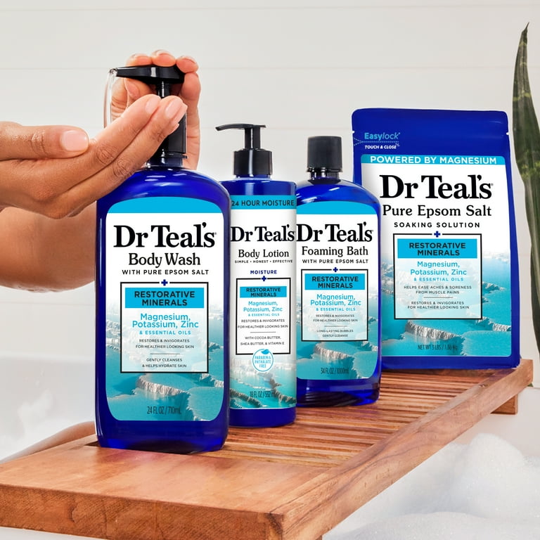 Dr Teal's Body Lotion, Restorative Minerals with Magnesium