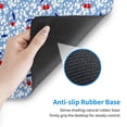 thumbnail image 5 of Rateoe Red Cherries Print Mouse Pad - Extended Large Gaming Mousepad,Non-Slip Stitched Edge,16x29.5 Inch, 5 of 8