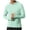 Mint Green, variant on COOFANDY Mens UPF 50 Sun Protection Shirts Long Sleeve Rash Guard Lightweight Fishing Hoodie for Men