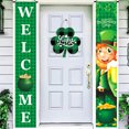 thumbnail image 4 of TERGAYEE St. Patrick's Day Decorative Front Porch Irish Banner Family Gathering Classroom Office Wall Door Fireplace Holiday Decor, 4 of 7
