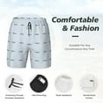 thumbnail image 5 of Fotbe Party Shark Cute Men’s Swim Trunks Quick Dry Swim Shorts Board Shorts with Mesh Lining-XX-Large, 5 of 9