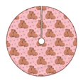 thumbnail image 1 of Fotbe Heart Capybara Pattern Christmas Tree Skirt, Tree Skirts Plush Christmas Decorations, Christmas Tree Skirts Xmas Decorations Holiday Party Decor-48", 1 of 6