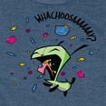 thumbnail image 3 of Invader ZIM - GIR Eating Candy - WHACHOOSAY - Toddler And Youth Girls Fleece Dress, 3 of 5