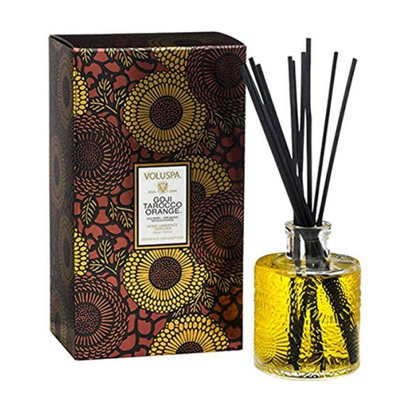 Voluspa Japonica Goji Tarocco Orange Home Ambience Diffuser, 3.4 Ounce