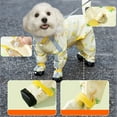 thumbnail image 6 of Small Dog Raincoat, Tail Protect Feet Cover Waterproof Dog Rain Jacket Rain Coat for Puppy Small Dogs(Panda,XS), 6 of 8
