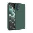 thumbnail image 1 of Square Liquid Silicone Case for OPPO Reno 6 Pro Plus Ultra Thin Protect Funda Reno6 6Pro ProPlus 5G Original Phone Cover Classic Dark Green Reno 6 Pro MTK 1200, 1 of 6