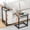 Brown, variant on Upgrade Tv Tray Table, 8-Level Adjustable Height Couch Side Table, 90° Tilt Angle Foldable C-Shaped End Table with Phone & Tablet Slot Sofa Computer Desk for Couch,Sofa,Bed,Chair,Living Room
