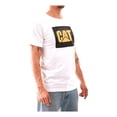 thumbnail image 4 of Playera Cat Hombre Caterpillar Casual Blanco Logo blanco M, 4 of 4