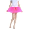 thumbnail image 2 of UFOUND Women Candy Color Multicolor Skirt Support Half Body Puff Petticoat Colorful Small Short Skirt Cute, 2 of 4