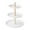 white, variant on ToyKingdee Home 3-Tier Food Serving Stand - Appetizer & Dessert Tray Party