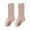 Pink, variant on TOOYOU Baby Socks Knee High Socks Girls Tube Long Socks Boys Toddlers Ruffled Socks Baby Socks With Grips On Bottom Size 18-24 Months