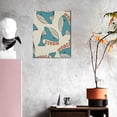 thumbnail image 3 of Sikiie Cute colorful whale Print Canvas Decorative Hanging Painting, Anti-shrinkage Hanging Frame, Suitable for Home, Office Wall Decorations, 3 of 6