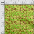 thumbnail image 1 of oneOone Cotton Cambric Yellow Fabric Batik Quilting Supplies Print Sewing Fabric By The Yard 42 Inch Wide, 1 of 4