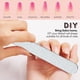 thumbnail image 4 of Lima de uñas, tableros de esmeril para uñas, kit de lima de uñas de 50 piezas para manicura, pedicura, lima de uñas gruesa, 4 of 5