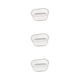 thumbnail image 3 of Inteprter 16 unids/set base de silla ovalada cubierta de goma de tendón de vaca protección transparente de moda 16*34mm Type1 NO1, 3 of 6