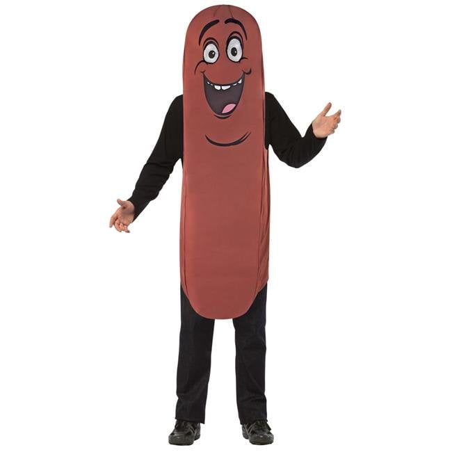 Sausage Party Frank Wiener Shaped Hot Dog Mask Halloween Rasta Imposta 