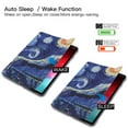 thumbnail image 3 of New iPad Pro 11 Inch Case 2018, Allytech Ultra Slim Trifold Stand Folio Flip Auto Sleep Wake (Support 2nd Gen Apple Pencil Wireless Charging) Protective Cover for Apple iPad Pro 11", Starry Night, 3 of 7