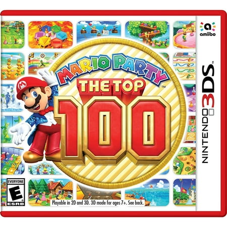 Mario Party The Top 100 3DS, Nintendo, Nintendo 3DS, [Digital Download], (100 Best Nintendo Games)