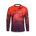thumbnail image 3 of Jersey de ciclismo para hombre de manga larga verde con absorción de humedad para deportes de montaña y ciclismo de montaña Spot primavera verano, 3 of 4