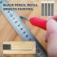 thumbnail image 3 of Shiyou-2 .8mm Recharges de Crayons de Charpentier, 24 Pcs Recharges de Crayons Mécaniques Solides pour Construction de Trous Profonds pour Architecte Dessin Marquage, 3 of 4