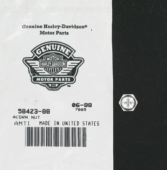 Details about   9 NOS Harley-Davidson Windshield Acorn Nuts OEM 58423-88 Robison HD FXRS-CON 