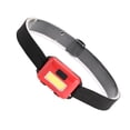 thumbnail image 1 of Torche à Tête Accessoires de Randonnée à Piles Fournitures de Camping Multicolores Lampe Frontale; Lampe Frontale Étanche à LED Dispositif d'Éclairage à LED Mini Lampe Frontale Rouge, 1 of 8