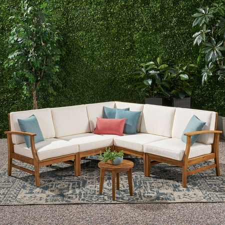 Hermosa Outdoor 5 Piece Chat Set With Cushions No Coffee Hermosa Outdoor 5 Piece Chat Set With Cushions No Coffee